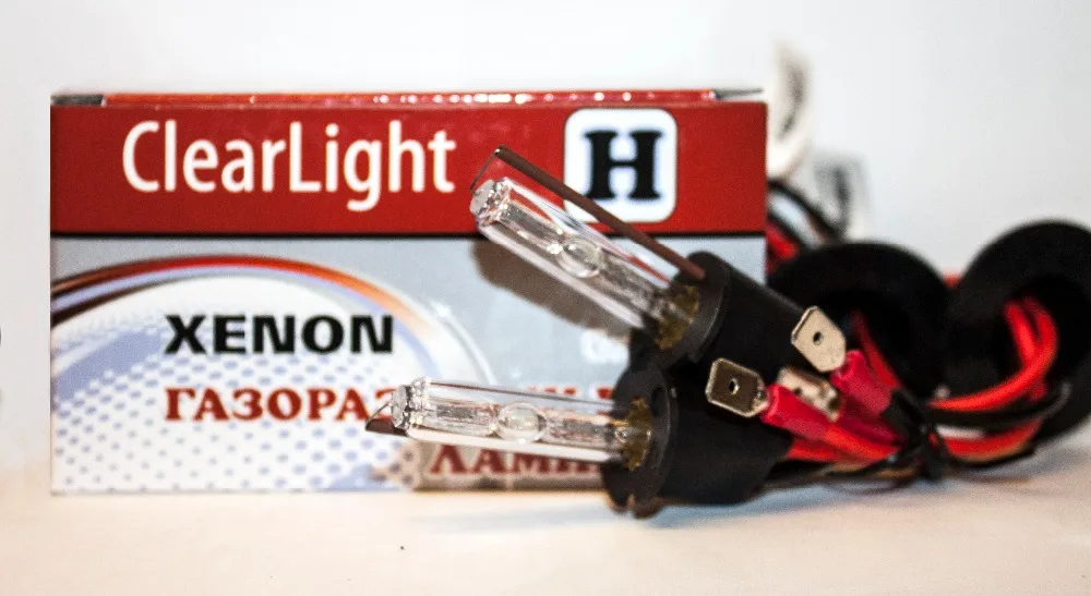 Лампа ксеноновая Clearlight H3 4300K/5000K/6000K 2шт 35Вт | Автомобили и мотоциклы