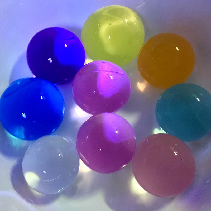 50 шт. большие 10 12 мм Хрустальные шарики для выращивания грунта гидрогелевые из