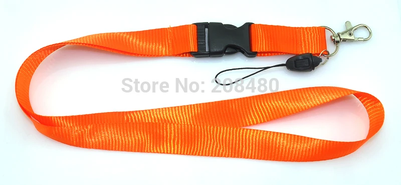 Ремешок на мобильный телефон оранжевого цвета мягкий ремешок для брелка