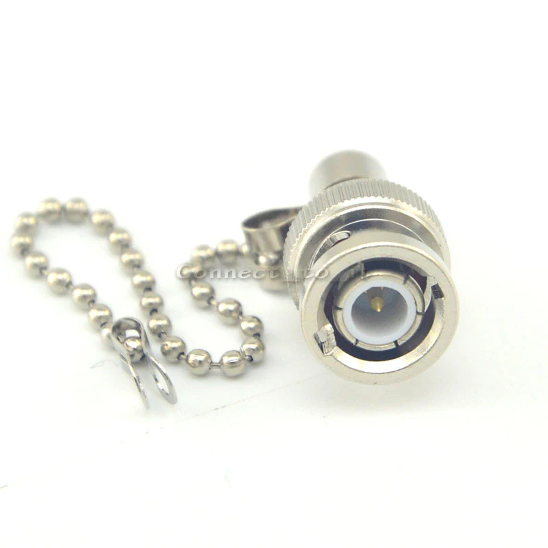 1 шт. никелированный радиочастотный коаксиальный разъем BNC Штекерный 50 Ом с