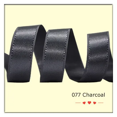 Атласная лента с краями из тафты 1/4 дюйма 6 мм | Дом и сад