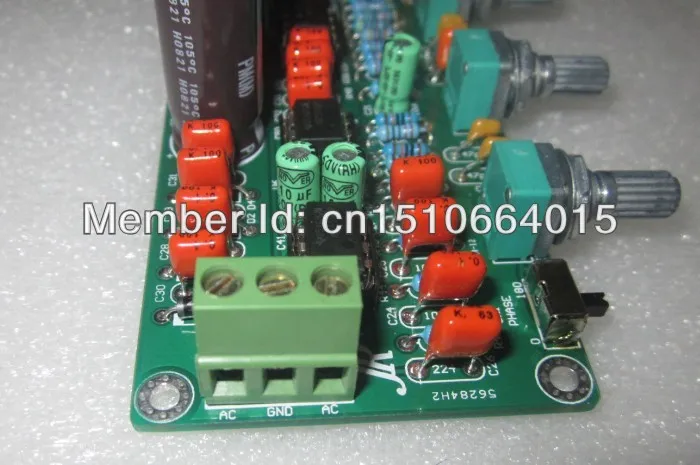 Diy kit 5,1 A1 предусилитель тональная плата микшер эталонный предусилитель монтажная плата HIFI 5,1 предусилитель