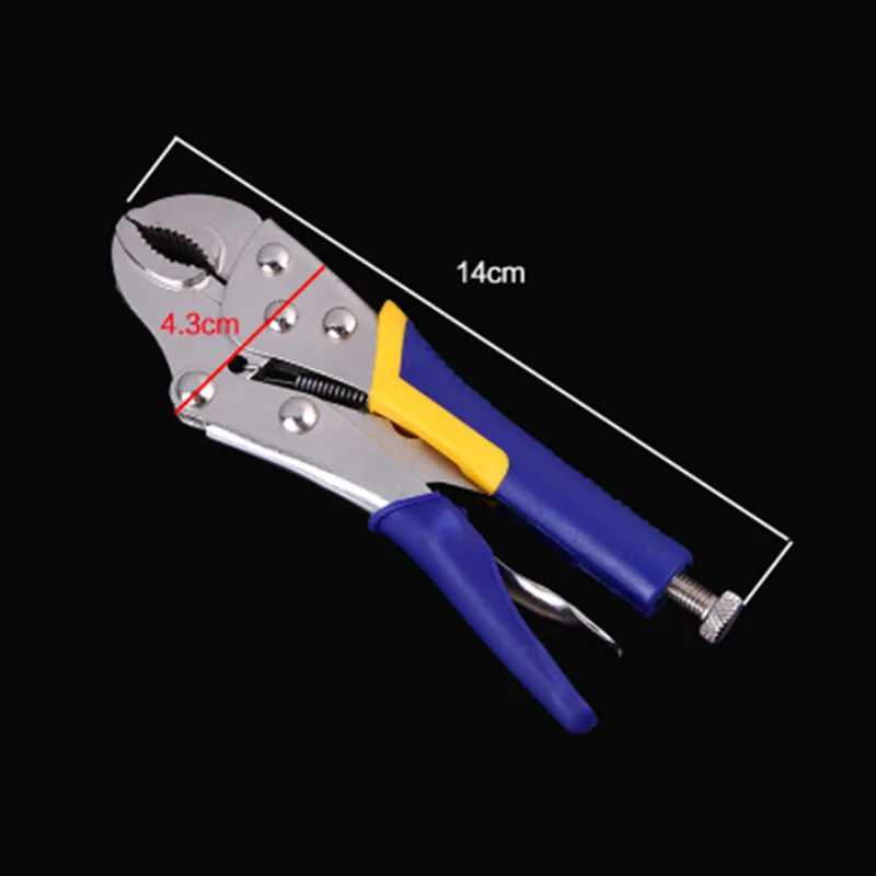 Блокировка ручки с закругленным носом быстрообжимные Клещи для сварки клещи