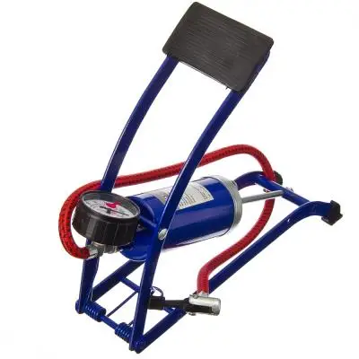 НАСОС НОЖНОЙ С МАНОМЕТРОМ МЕТАЛЛ 23X7СМ |foot pump|quality foot pumpinflatable pump |