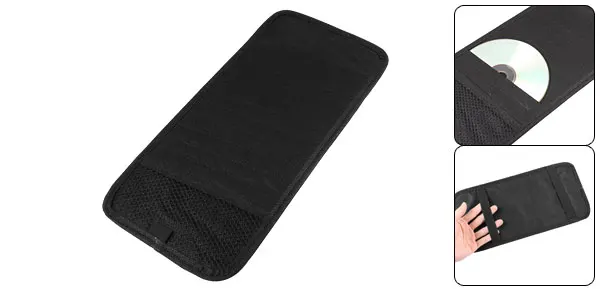 X Autohaux черный 12 шт. держатель дисковых карт Dvd Cd козырек чехол для автомобиля