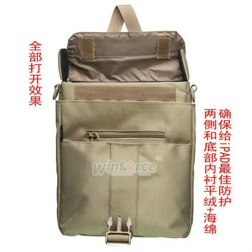 Ремень для тактического снаряжения WINFORCE/WS-20 ipad Органайзер/ CORDURA/гарантированное качество Военная и наружная сумка на плечо