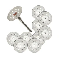 10pcs rotary tool accessory fits dremel lapidary diamond cut off wheel disc dremel diamond bits 2pcs 3mm rod