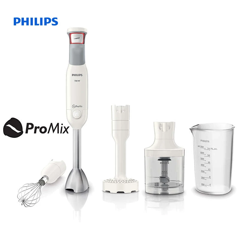 Ручной блендер ProMix Philips Avance Collection металлическая нога 700 Вт Различные режимы
