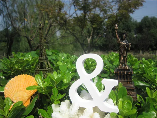 Свободные 10 см белые декоративные искусственные деревянные буквы алфавита