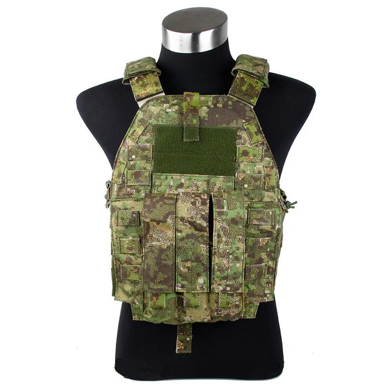 AVS тактический жилет PenCott GreenZone нейлон 500D MOLLE тактический жилет - Цвет: Greenzone