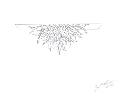 Хит продаж 100% цветная Потолочная люстра из муранского стекла для украшения отеля