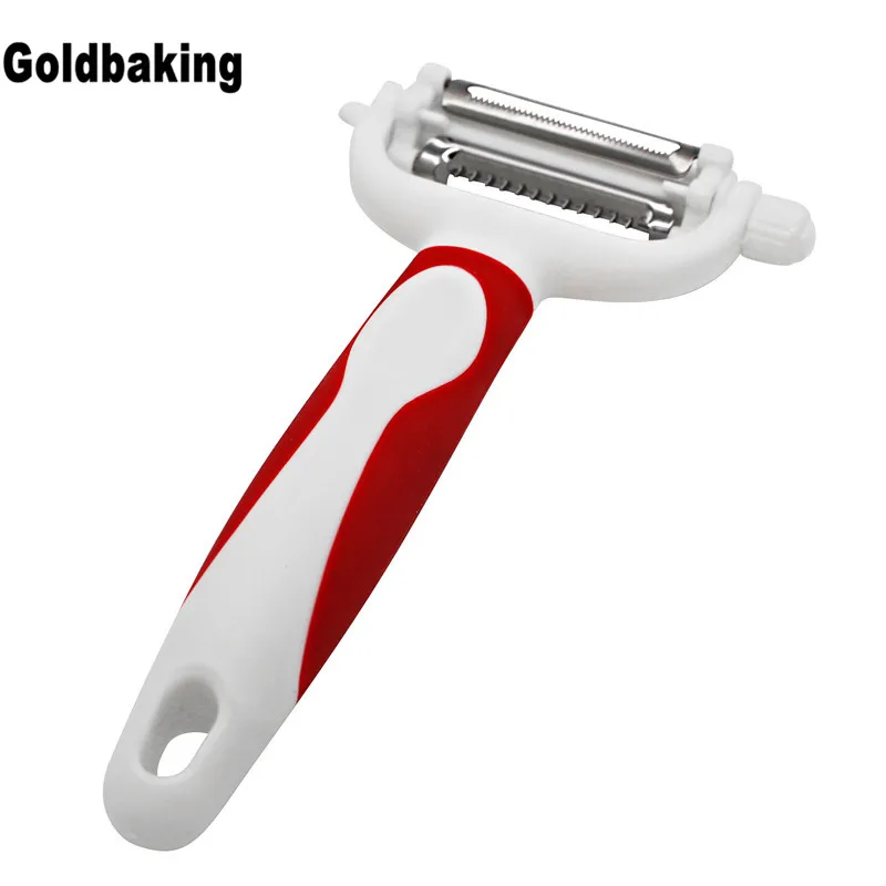 Многофункциональная Овощечистка 3 в 1 терка для овощей из нержавеющей стали