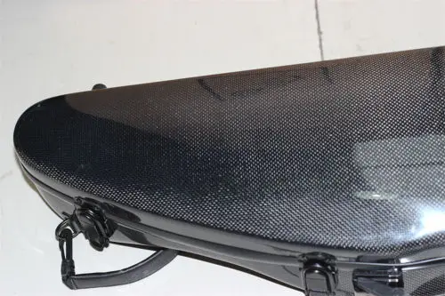 Новый высококачественный чехол для скрипки 4/4 полноразмерный 100% Bam чехол из углеродного волокна с держателями для лука и ремнями
