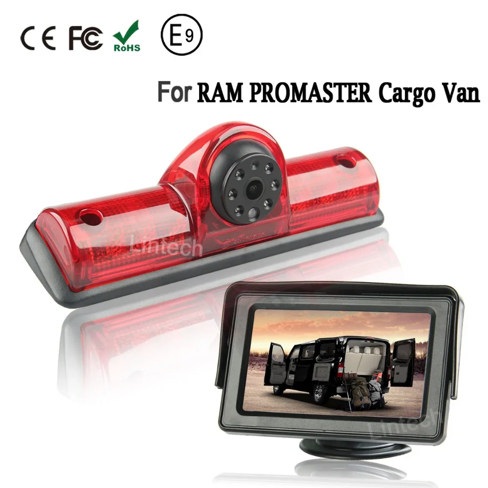 С 4 3 дюймовым монитором Sony CCD Задний вид автомобиля стоп камера для Dodge Ram Promaster Cargo