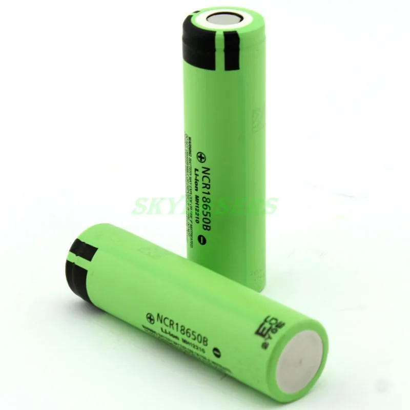 Фонарик 4 шт./партия 18650 NCR18650B литий-ионный аккумулятор 3,7 V 3400mAh для Panasonic