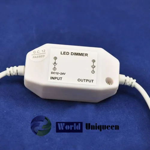 DC12V-24V 24-48 Вт 2А 1 канальный Линейный диммер с DC мужской/женский разъем, мини одноцветный светодиодный контроллер для светодиодной ленты светильник