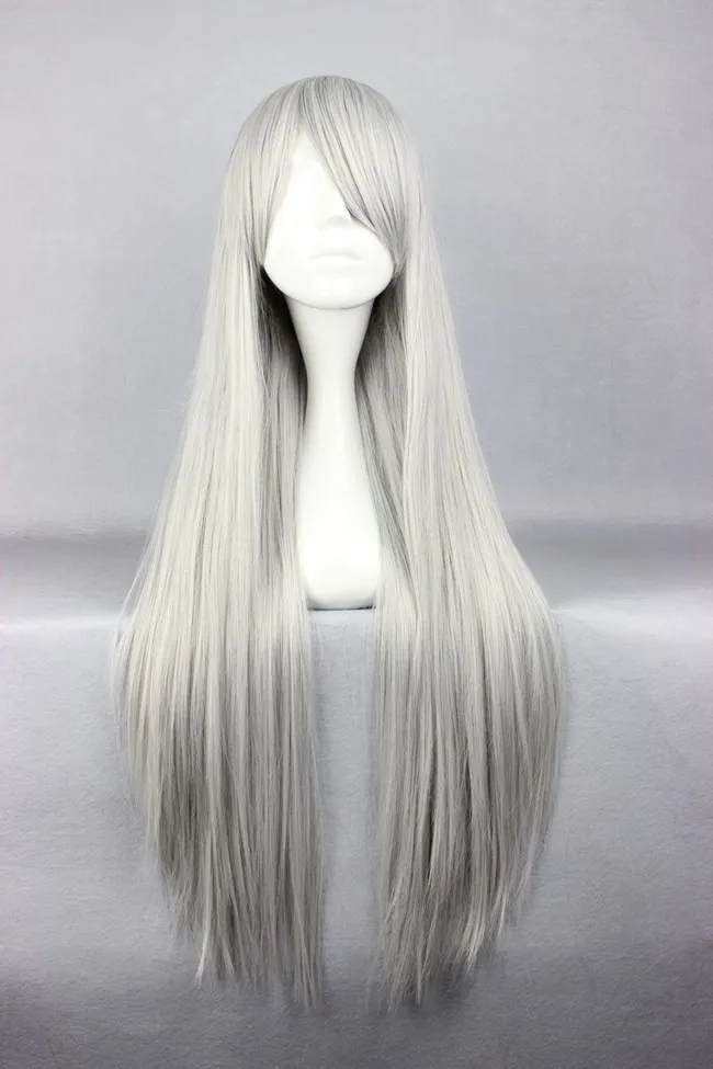 MCOSER 15 цветов многоцветный 80 см длинный прямой косплей костюм женские вечерние парики из синтетических волос парик-001