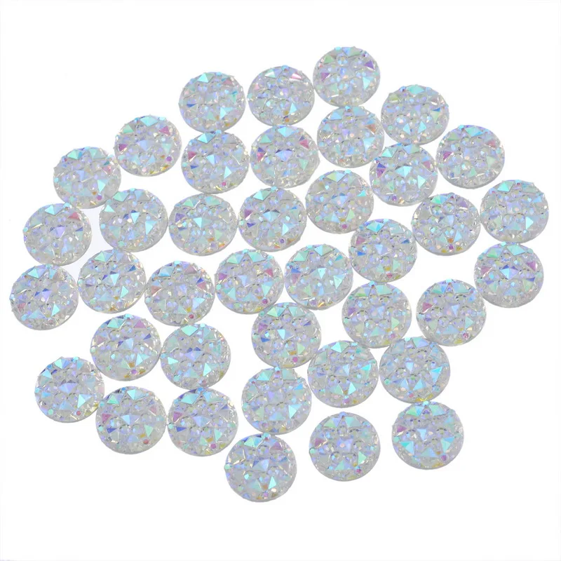 100 шт Мини Цветные полимерные Стразы кабошон подходят для самостоятельной сборки