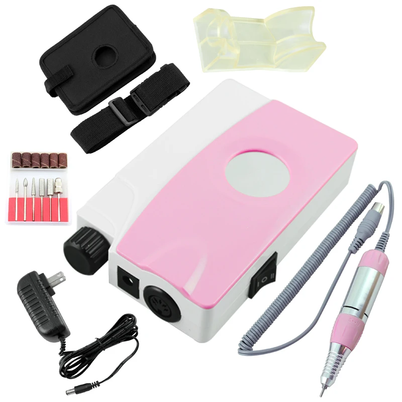 OPHIR 20W 25000RPM Electric Nail Drill Machine Rechargeable Cordless Pedicure Manicure Drills with Bits Tools _KD175 | Красота и