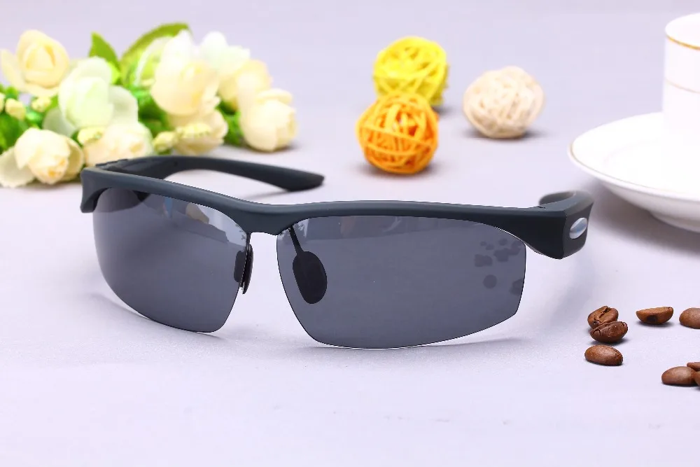 Модные носимые bluetooth очки с циферблатом ответ поляризованные солнцезащитные для