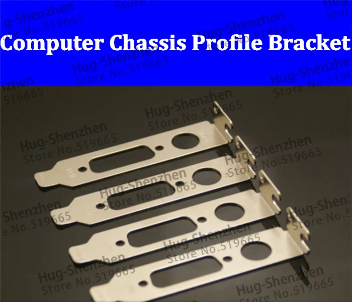 

High quality computer chassis PCI profile bracket VIDEO LFH video card bracket for Graphics card--10pcs/lot