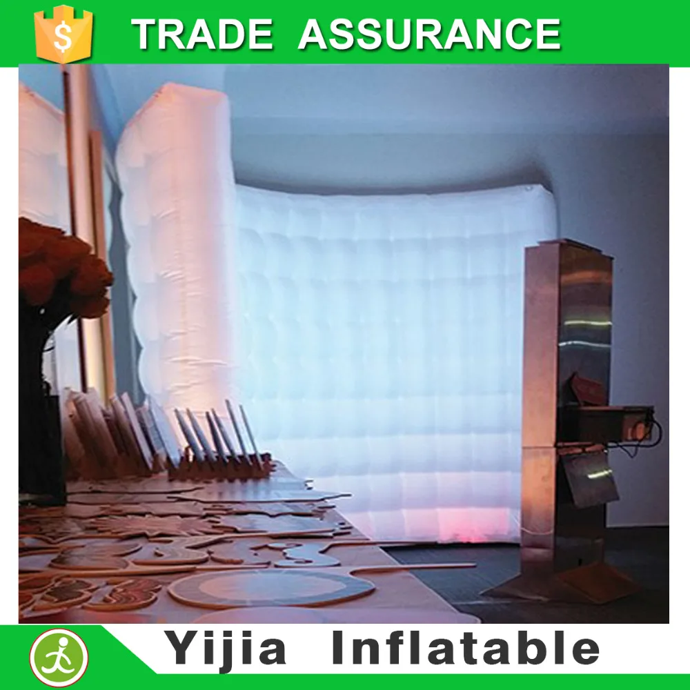 Портативный надувной настенный фото стенд 2 шт. светодиодный фон | Дом и сад