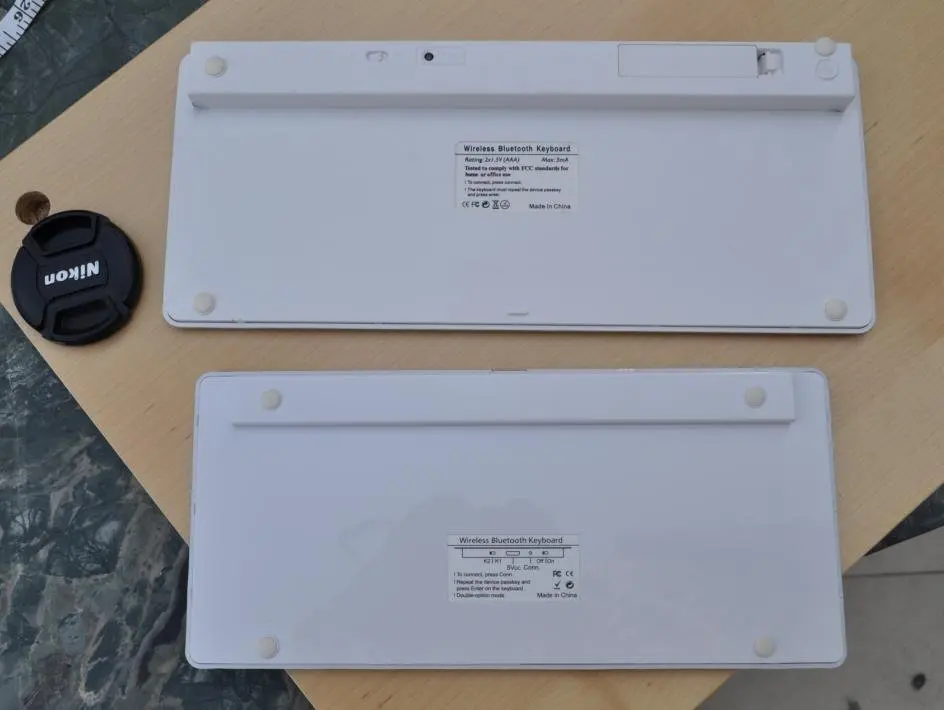 10 дюймов перезаряжаемая 2в1 Bluetooth беспроводная клавиатура для Macbook Mac ipad iphone android windows планшет
