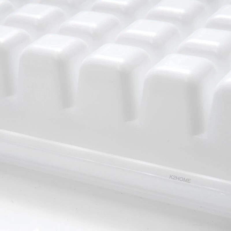 Белые лотки для льда с крышками 12 или 48 кубиков поддоны формы |