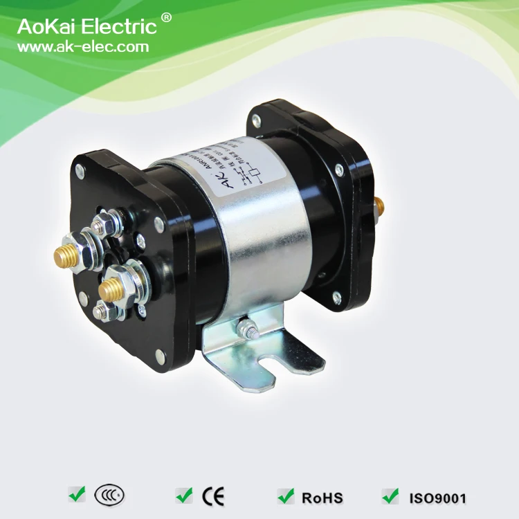 Один полюс 660в напряжение катушки непрерывной работы долг 12 В 200A магнитный DC