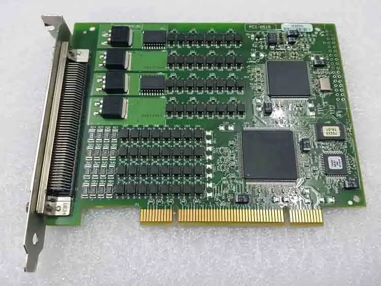 DHL EMS Бесплатная доставка PCI-6515 карта сбора данных использованный товар и