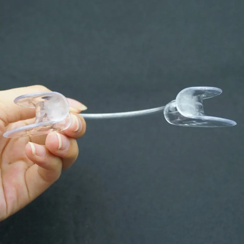 Отверстия для рта прозрачные АБС открытые полоски фиксации полости гаджет