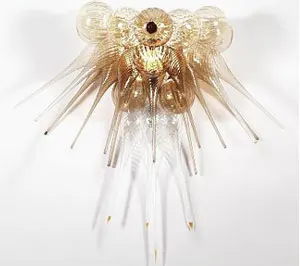 

New 2016 Modern Luxury Chandeliers LED Bulbs Hand Blown Murano Glass for Study 110/120/220/240V