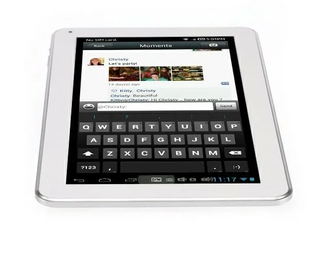 Фабрика 10. "Android 4,2 планшетный ПК двухъядерный Allwinner A20 1,2 GHz 8G/1G емкостный сенсорный экран HDMI Wifi веб-камера