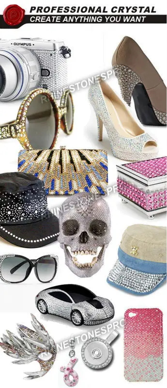Элементы Swarovski Rainbow Dark(RABDK)(без горячей фиксации/горячей фиксации) утюжок(ss5-ss34)(2 мм-7 мм) плоские прозрачные стразы