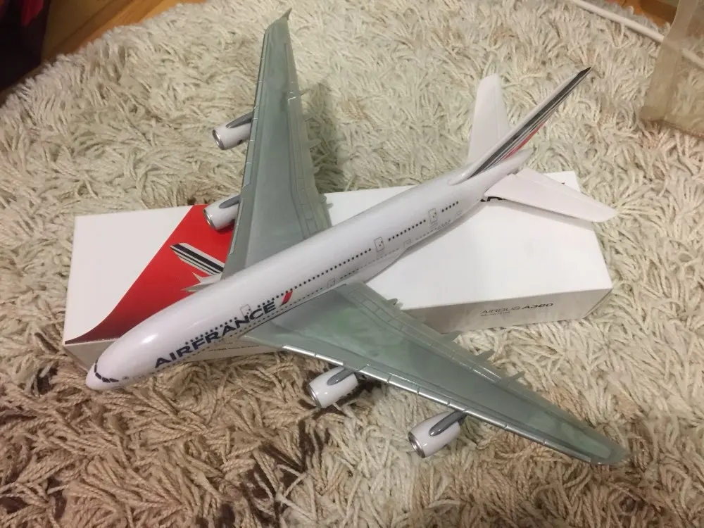 1:250 весы Aircarft Модель Коллекция Airbus A380 Aerobus Air Франция самолет Игрушечная копия