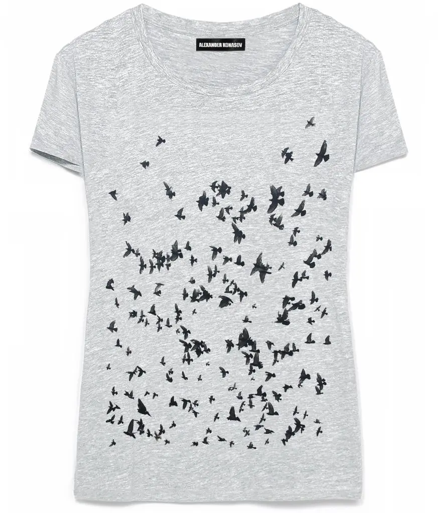 Женская футболка Птицы ALEXANDER KONASOV|print women|t-shirt printbird tshirt |