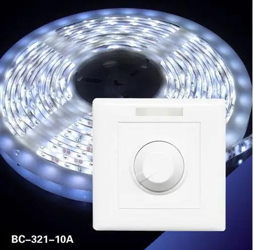 BC 321 10A постоянное напряжение pwm LED диммер ручной переключатель CV led 12В для