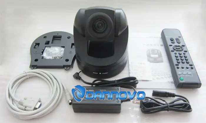 DANNOVO Китай D70P Настольный видеоконференц-зал камера, 18X оптический зум, AV и S-Video выход, поддержка VISCA, PELCO