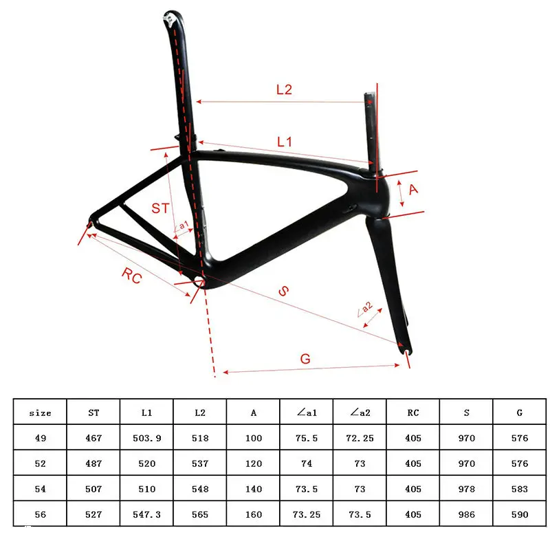 NOLOGO карбоновая шоссейная велосипедная Рама ломающаяся ветровая рама RXL SL ультра