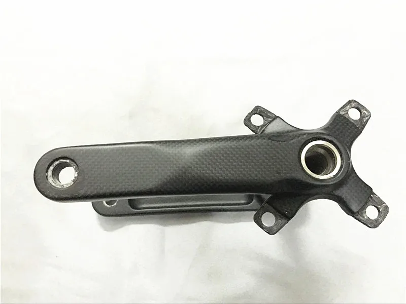 matte170MM 3K ткачество полный карбоновый велосипед шатун MTB горный велосипед Карбоновые шатуны 170 мм Длина BCD104 - Цвет: matte170MM