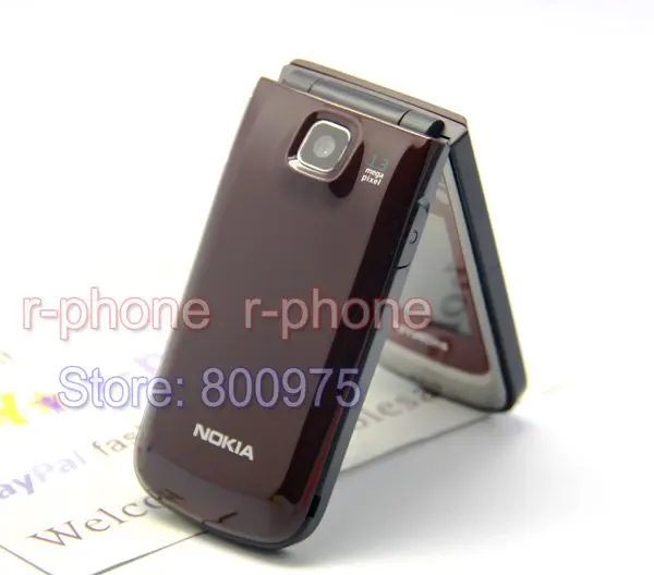 Nokia 2720 складной мобильный телефон 2G GSM трехдиапазонный разблокированный красный мобильный телефон и подарок и один год гарантии