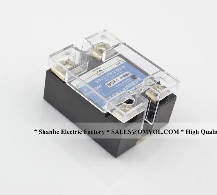 Pcb ssr тонкий 5A pcb твердотельный релейный вход 3-32VDC выход 90-480VAC