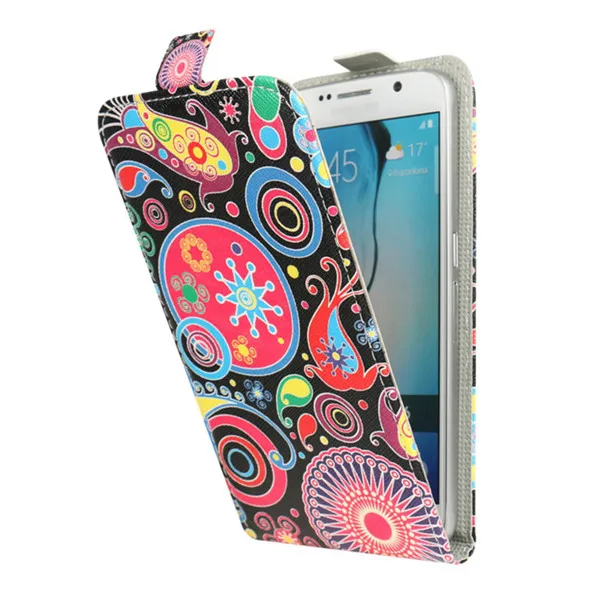 Luxury Elegant Universal 4.5&quot Printed Butterfly Animal Case Cover For DEXP Ixion M145 Link Flip PU Leather Gift K2 |