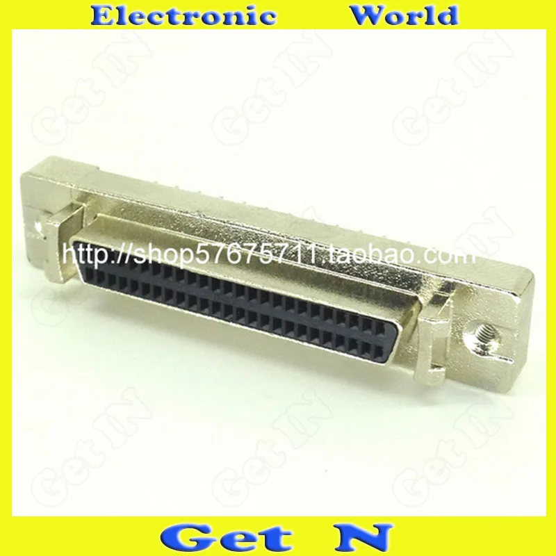 2шт SCSI 50PIN гнездо для платы разъем прямой ноги адаптер|adapter connector|l connectoradapter female |