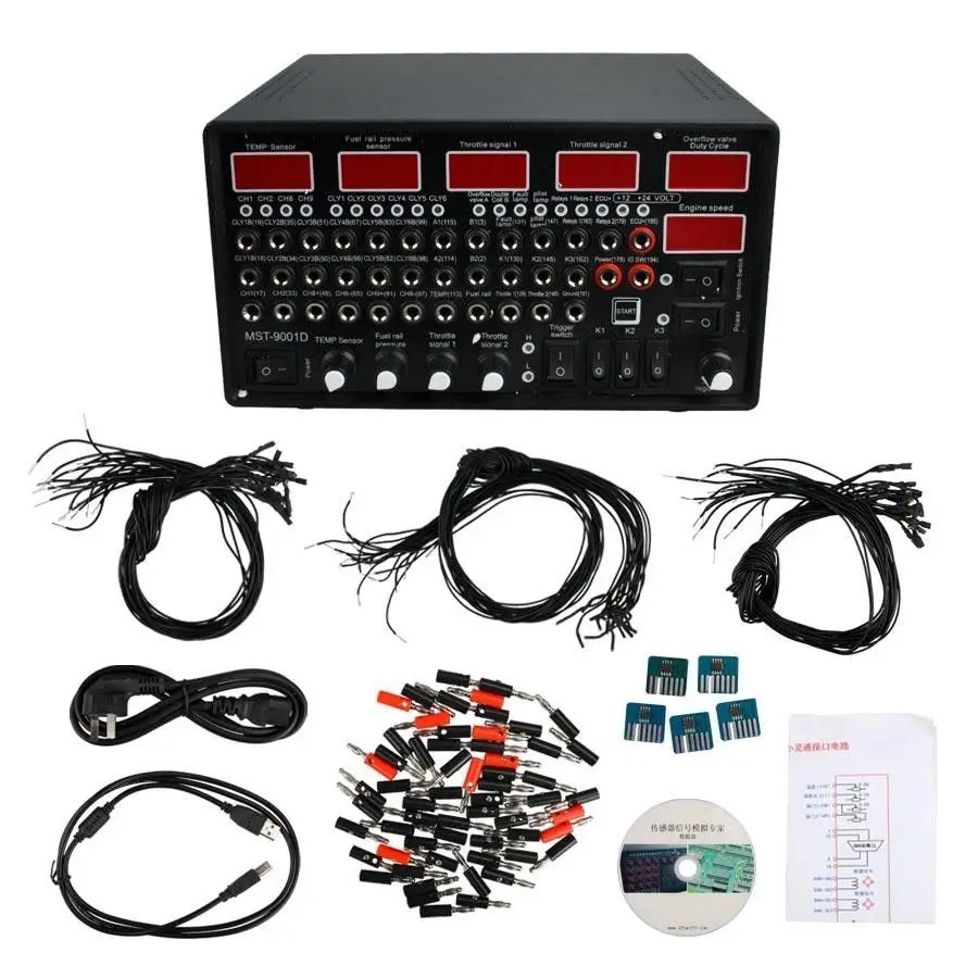 Новый Дизельный двигатель ECU датчик имитатор сигналов MST 9001D новый инструмент для