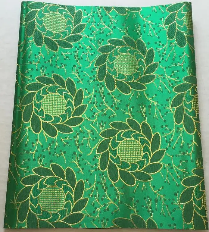 Оптом и в розницу персиковый + золотой цветочный Африканский женский головной