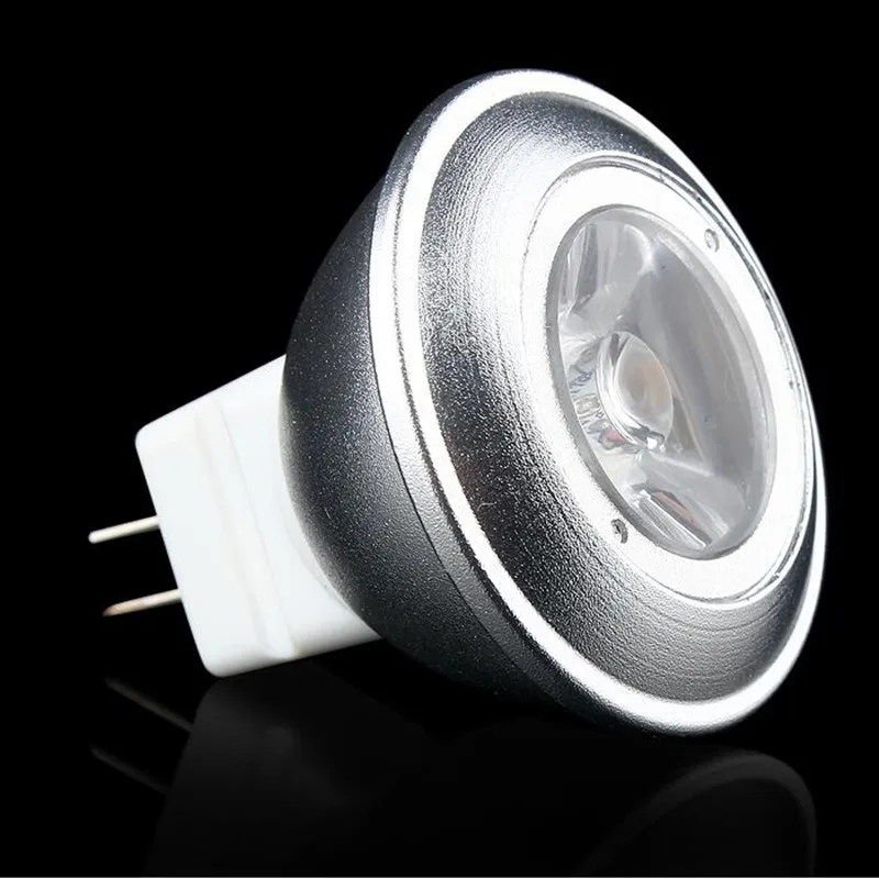 3 Вт DC12V MR11 GU4 с регулируемой яркостью светодиодный прожектор высокой мощности