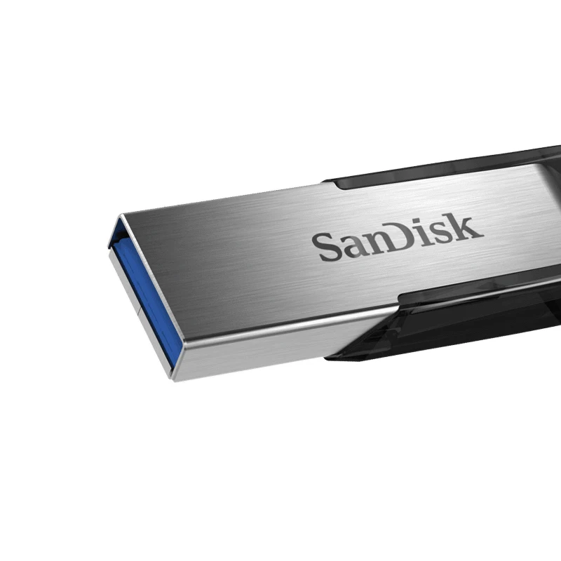 Флэш-Накопитель USB SanDisk Ultra Flair 64 ГБ silver/black | Компьютеры и офис