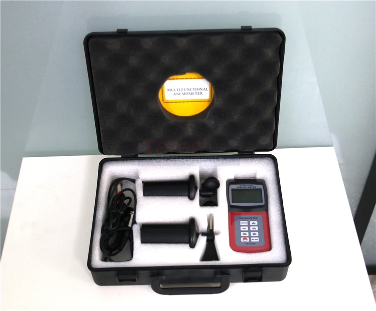 Многофункциональный Анемометр измеритель скорости ветра и воздуха измерение