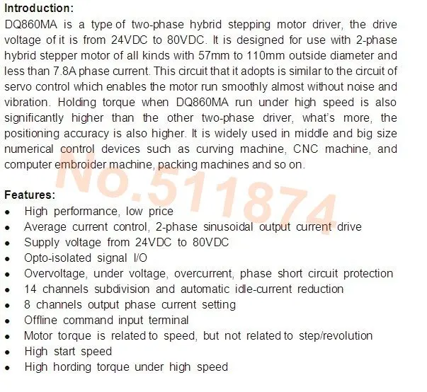 От DE! 4 оси Nema34 шаговый двигатель 85BYGH450D-008 1090oz-in ЧПУ комплект и драйвер